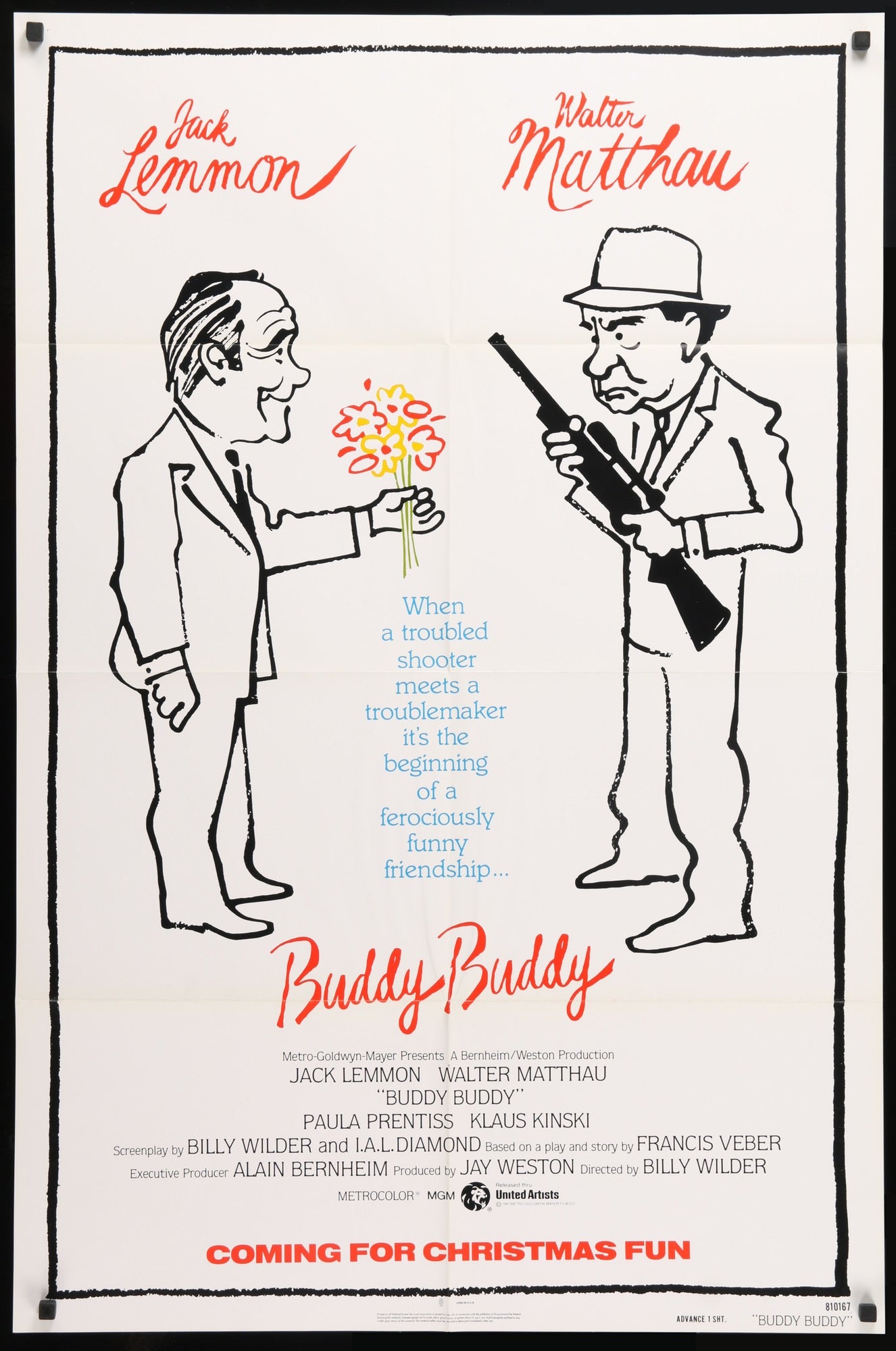 Buddy Buddy (1981) original movie poster for sale at Original Film Art - Vintage Movie Posters