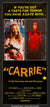 Carrie (1976) original movie poster for sale at Original Film Art - Vintage Movie Posters