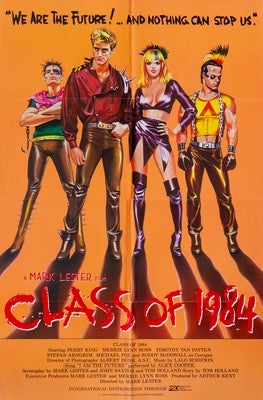 Class of 1984 (1982) original movie poster for sale at Original Film Art