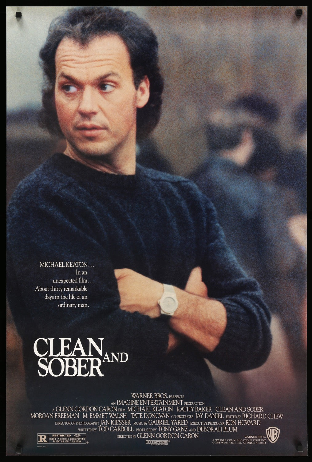 Clean and Sober (1988) original movie poster for sale at Original Film Art
