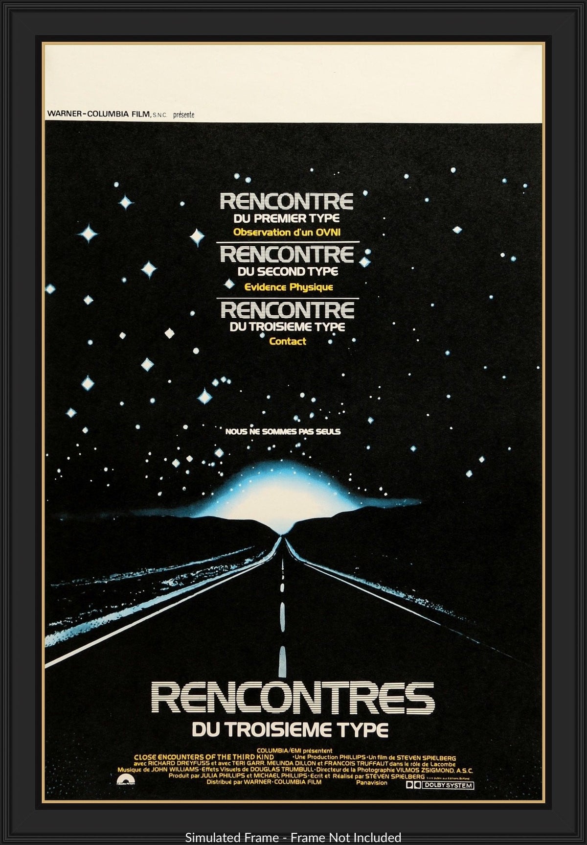 Close Encounters of the Third Kind (1977) original movie poster for sale at Original Film Art - Vintage Movie Posters