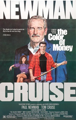 Color of Money (1986) original movie poster for sale at Original Film Art