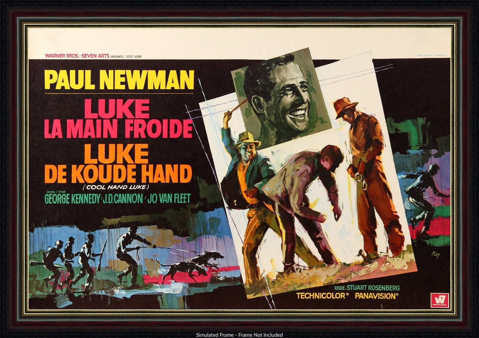 Cool Hand Luke (1967) original movie poster for sale at Original Film Art - Vintage Movie Posters