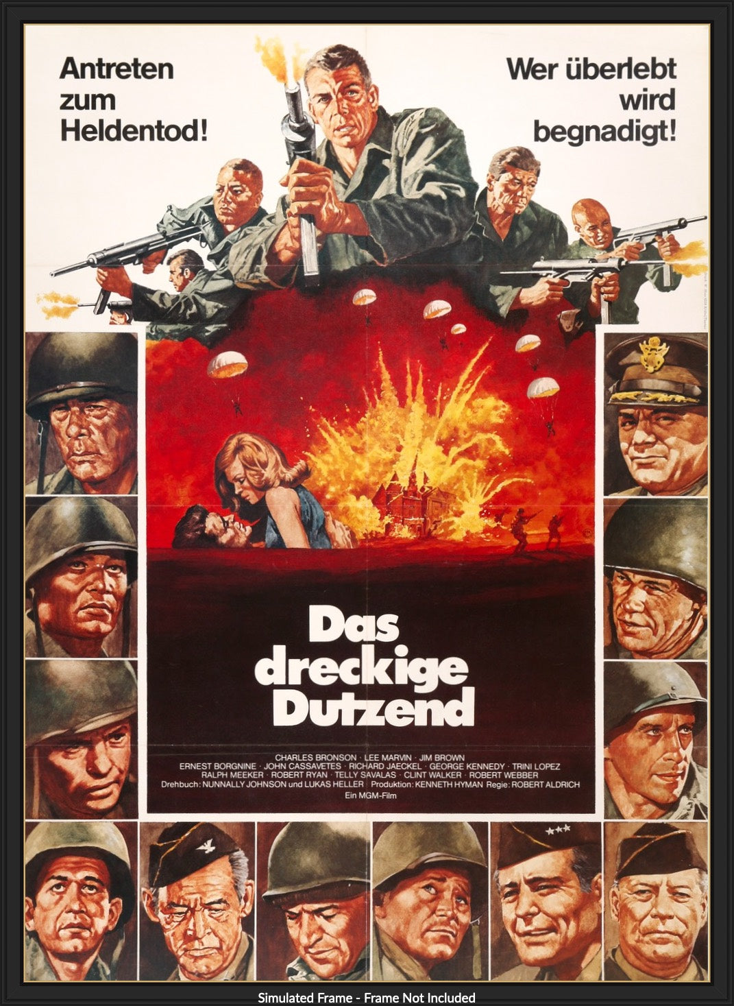 Dirty Dozen (1967) original movie poster for sale at Original Film Art - Vintage Movie Posters