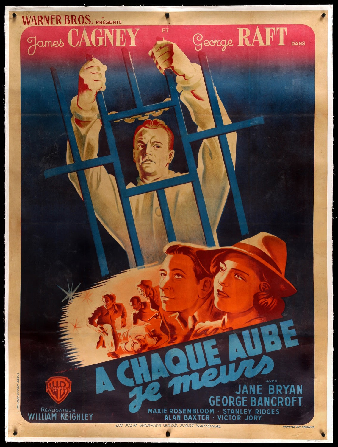 Each Dawn I Die (1939) original movie poster for sale at Original Film Art - Vintage Movie Posters