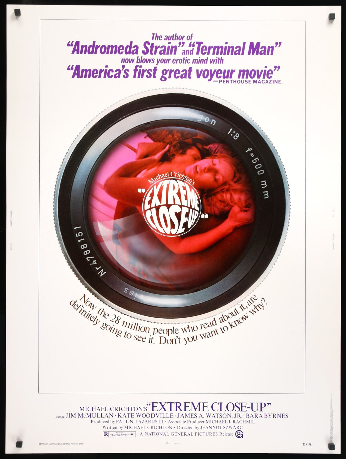 Extreme Close-Up (1973) original movie poster for sale at Original Film Art - Vintage Movie Posters