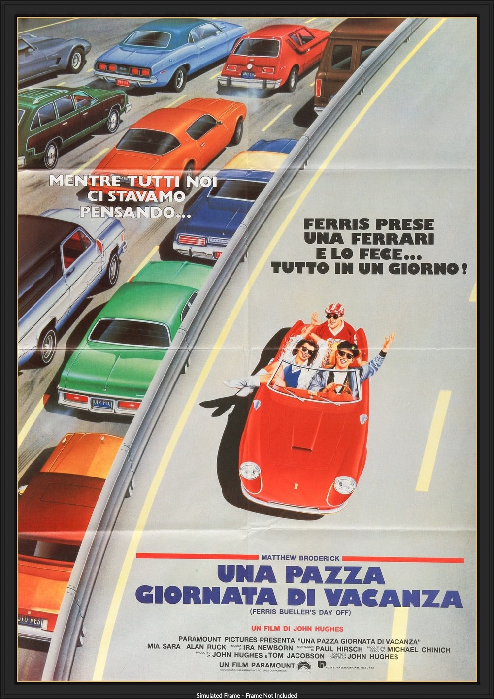 Ferris Bueller's Day Off (1986) original movie poster for sale at Original Film Art - Vintage Movie Posters