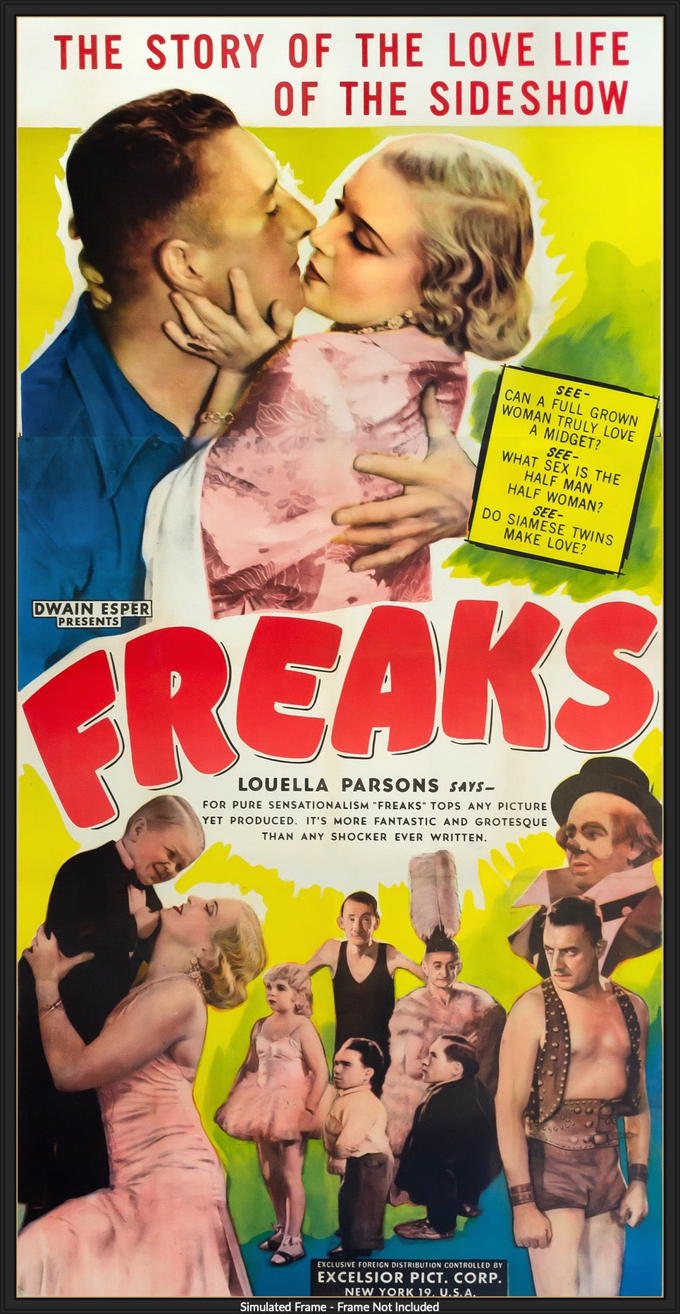 Freaks (1932) original movie poster for sale at Original Film Art - Vintage Movie Posters