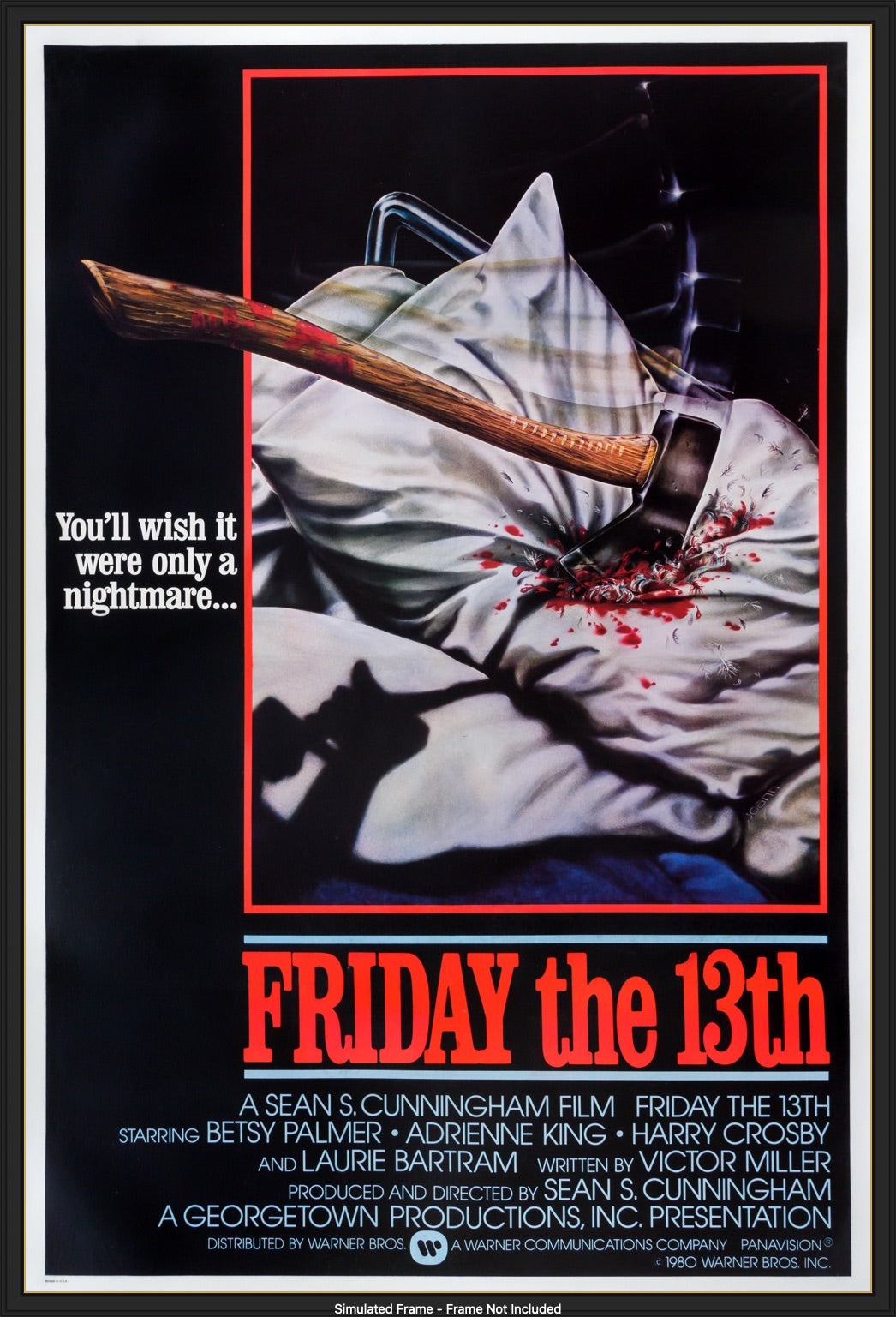 Friday the 13th (1980) original movie poster for sale at Original Film Art - Vintage Movie Posters