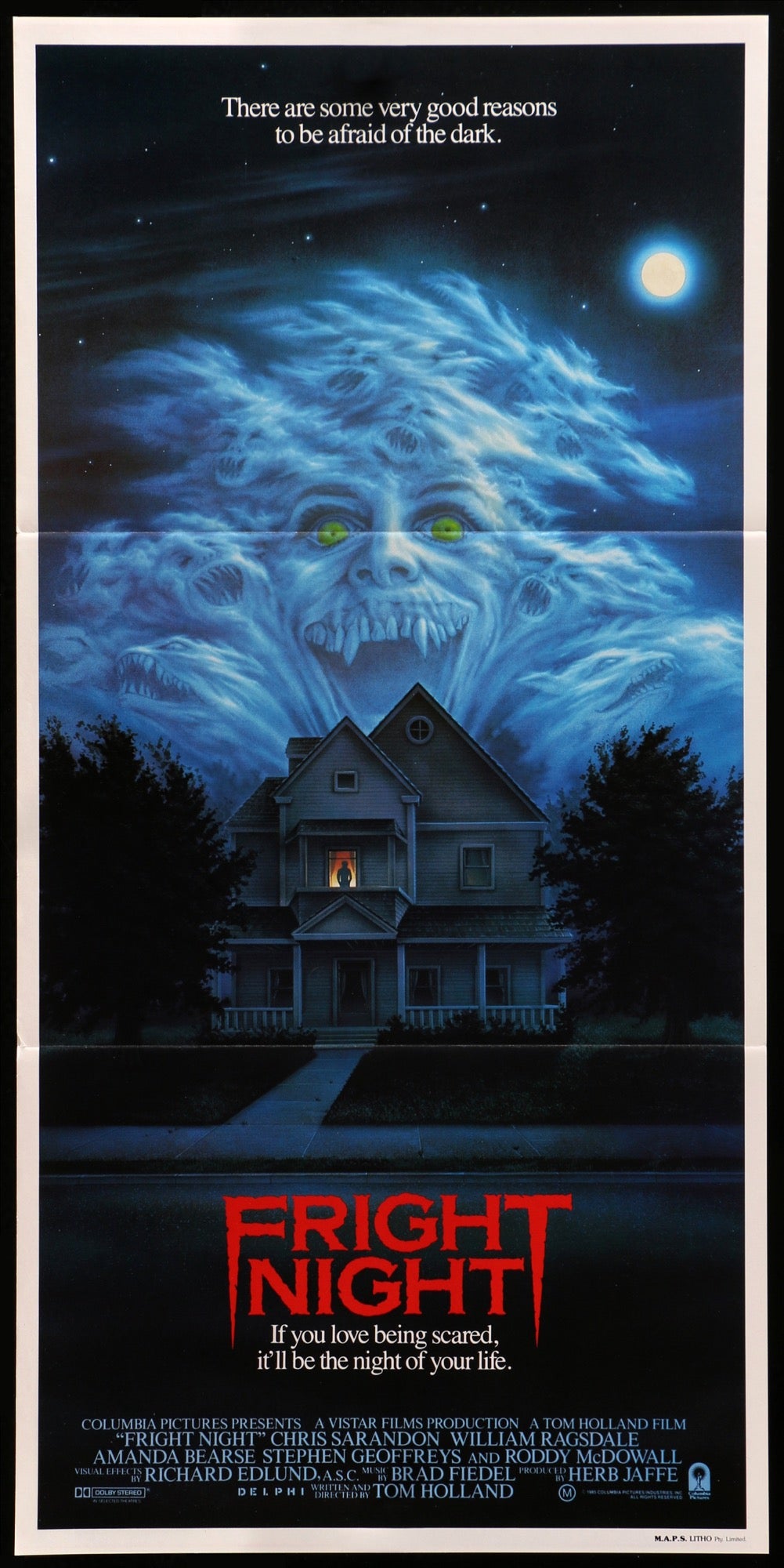 Fright Night (1985) original movie poster for sale at Original Film Art