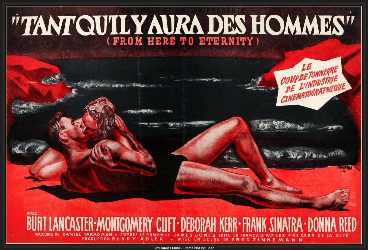 From Here to Eternity (1953) original movie poster for sale at Original Film Art - Vintage Movie Posters