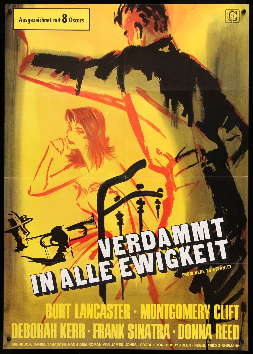 From Here to Eternity (1953) original movie poster for sale at Original Film Art - Vintage Movie Posters