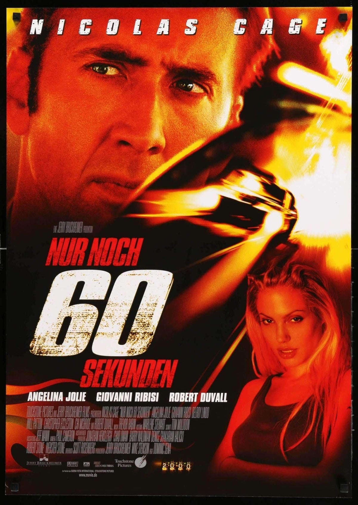 Gone in 60 Seconds (2000) original movie poster for sale at Original Film Art - Vintage Movie Posters