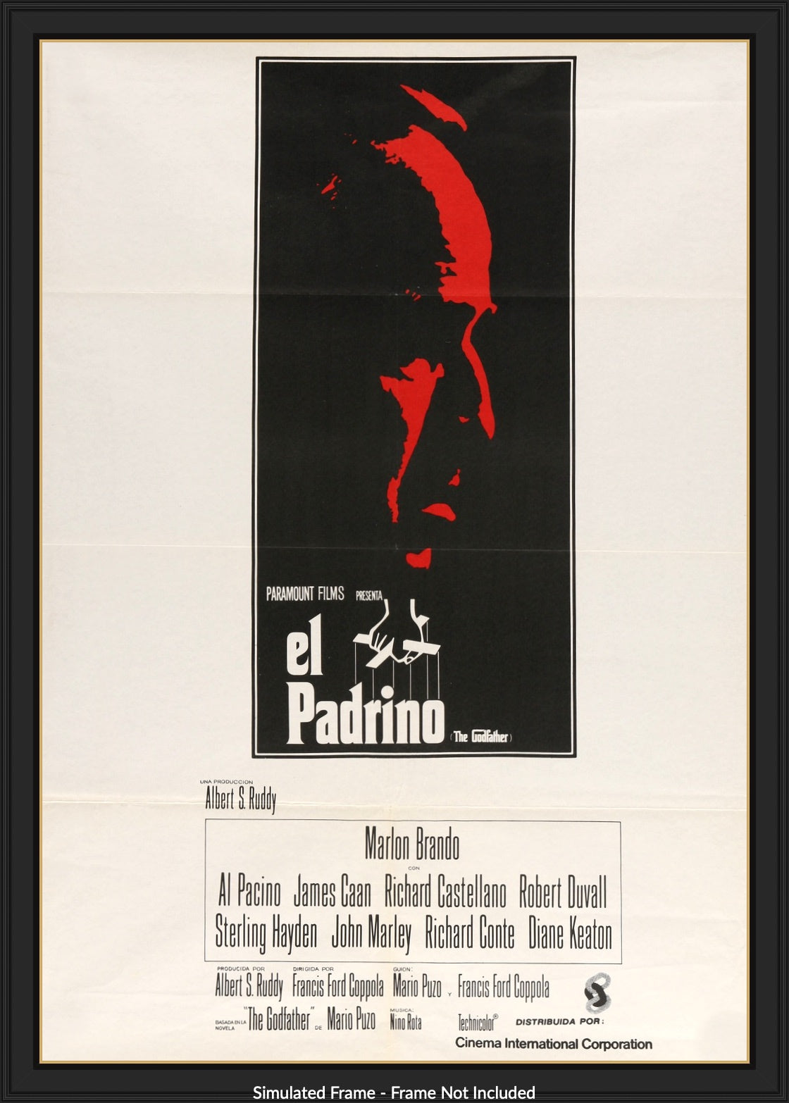 Godfather (1972) original movie poster for sale at Original Film Art - Vintage Movie Posters
