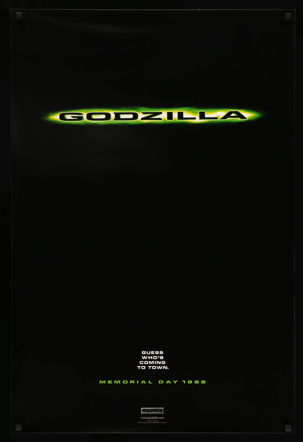 Godzilla (1998) original movie poster for sale at Original Film Art