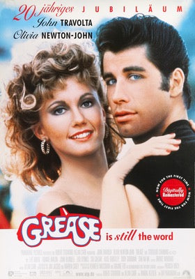 Grease (1978) original movie poster for sale at Original Film Art - Vintage Movie Posters