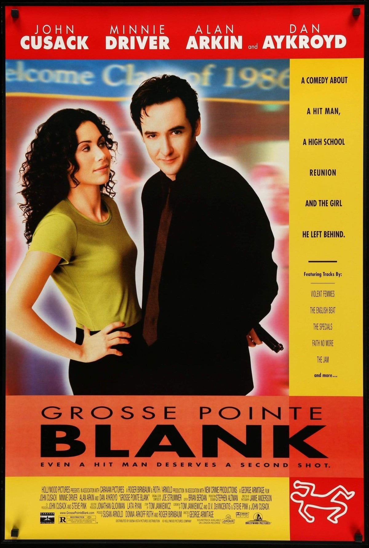 Grosse Pointe Blank (1997) original movie poster for sale at Original Film Art - Vintage Movie Posters