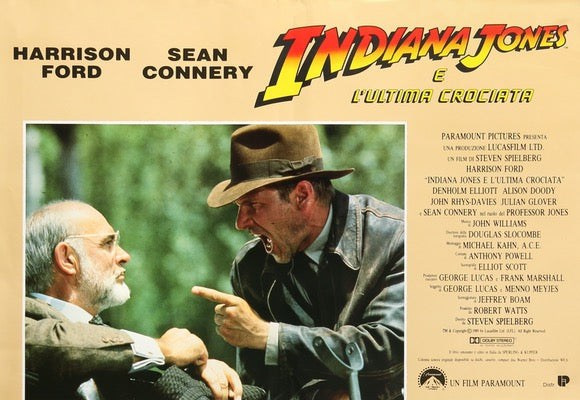 Indiana Jones and the Last Crusade (1989) original movie poster for sale at Original Film Art - Vintage Movie Posters