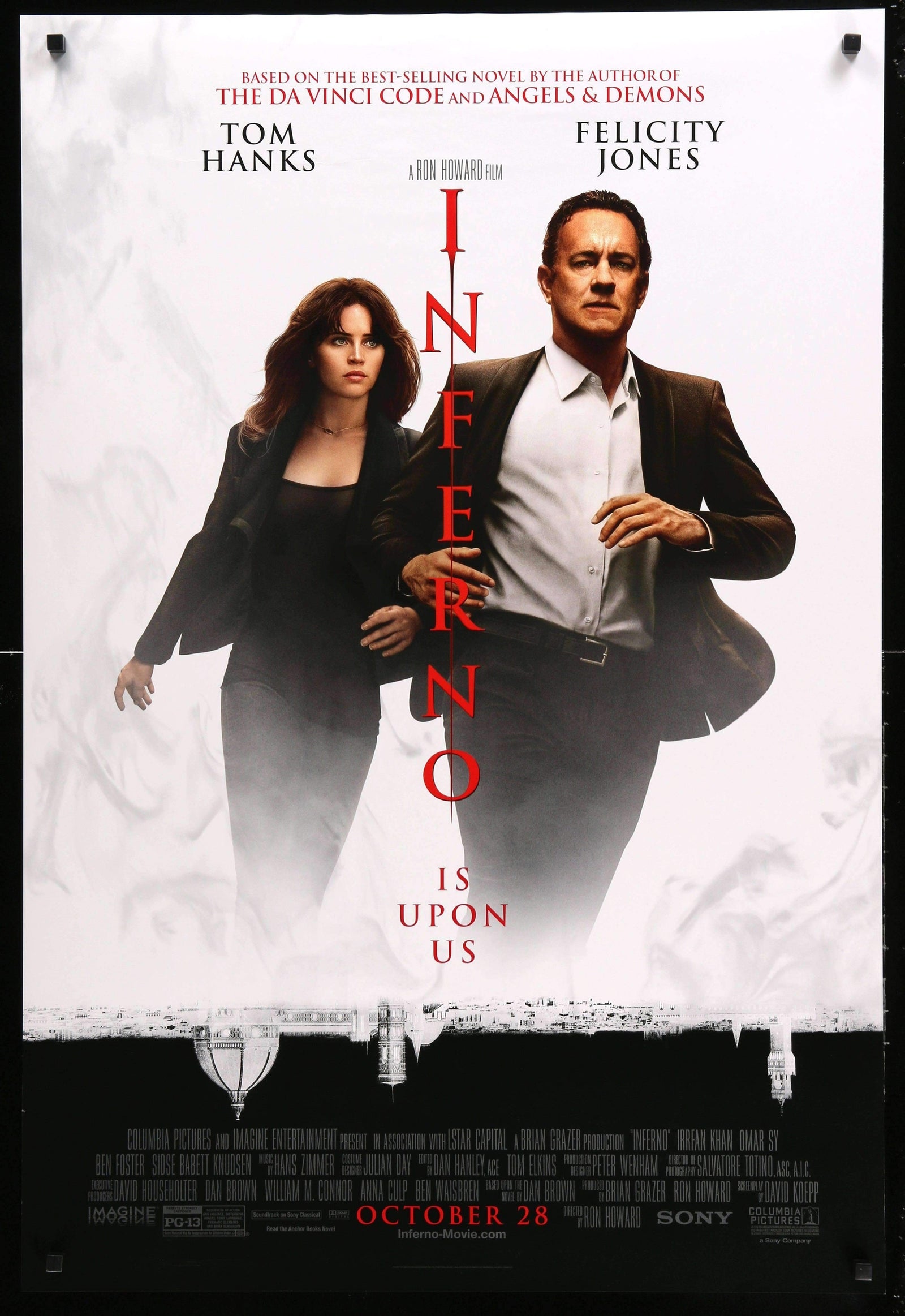 Inferno (2016) original movie poster for sale at Original Film Art - Vintage Movie Posters