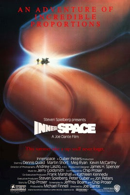 Innerspace (1987) original movie poster for sale at Original Film Art - Vintage Movie Posters