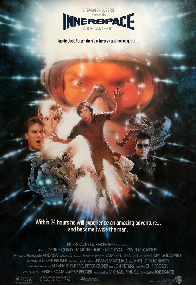 Innerspace (1987) original movie poster for sale at Original Film Art - Vintage Movie Posters