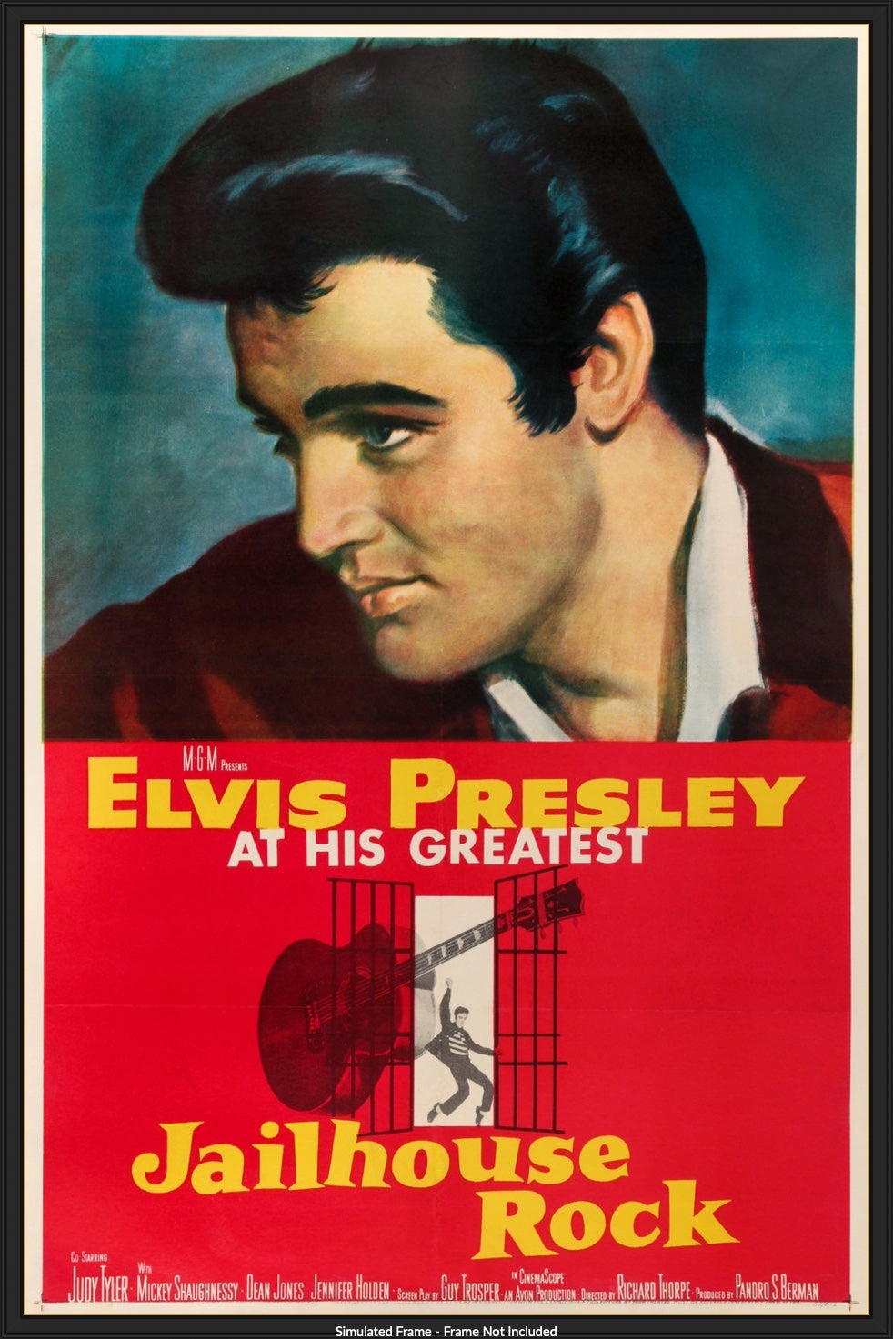 Jailhouse Rock (1957) original movie poster for sale at Original Film Art - Vintage Movie Posters