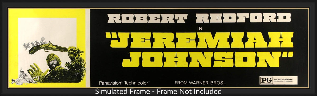 Jeremiah Johnson (1972) original movie poster for sale at Original Film Art - Vintage Movie Posters