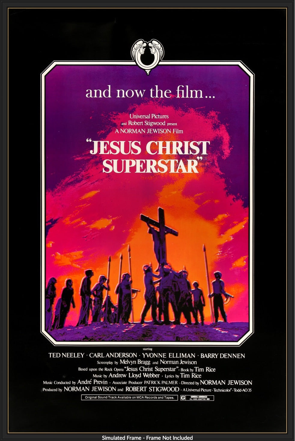 Jesus Christ Superstar (1973) original movie poster for sale at Original Film Art - Vintage Movie Posters