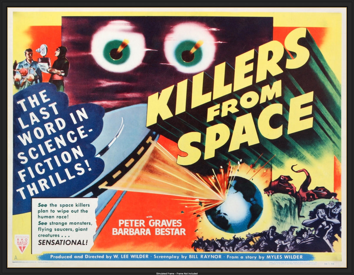 Killers From Space (1954) original movie poster for sale at Original Film Art - Vintage Movie Posters