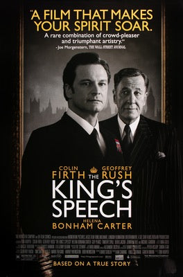 King's Speech (2010) original movie poster for sale at Original Film Art - Vintage Movie Posters