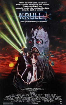 Krull (1983) original movie poster for sale at Original Film Art - Vintage Movie Posters