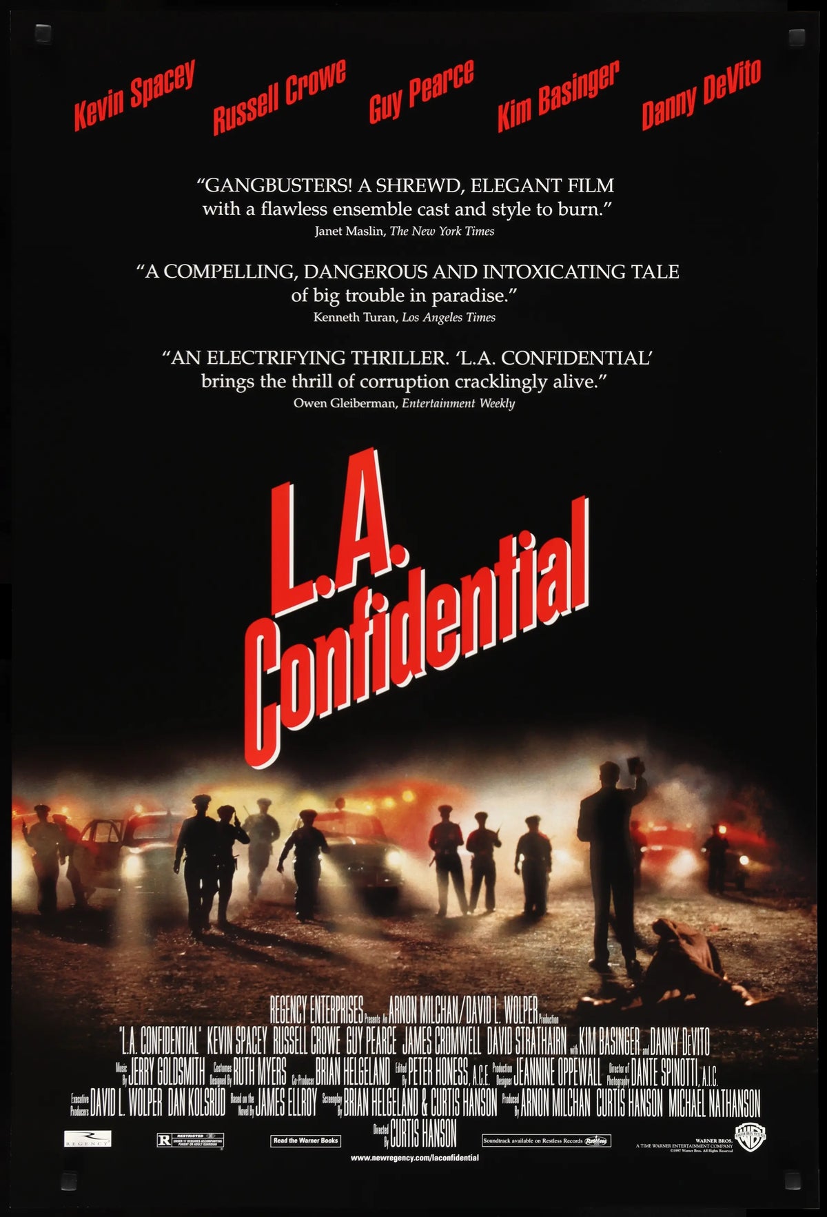 L.A. Confidential (1997) original movie poster for sale at Original Film Art