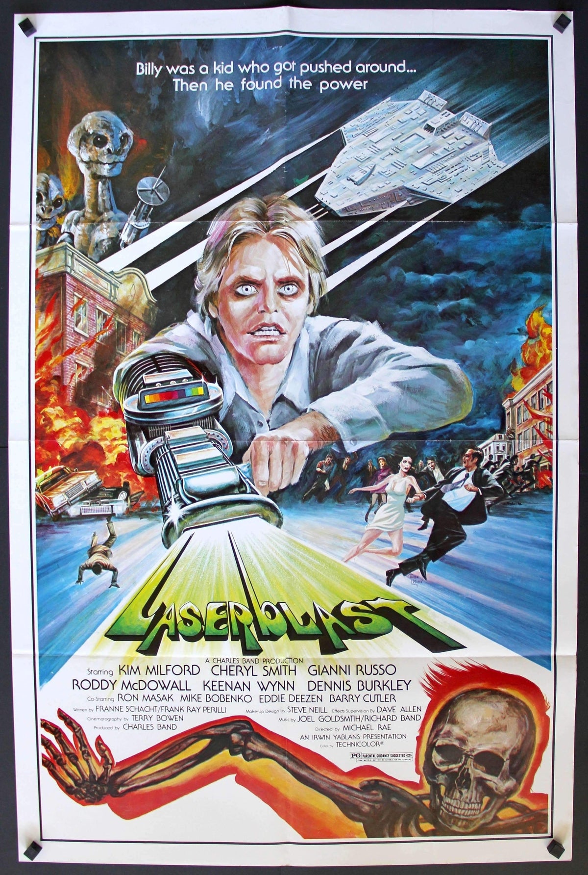Laserblast (1978) original movie poster for sale at Original Film Art - Vintage Movie Posters