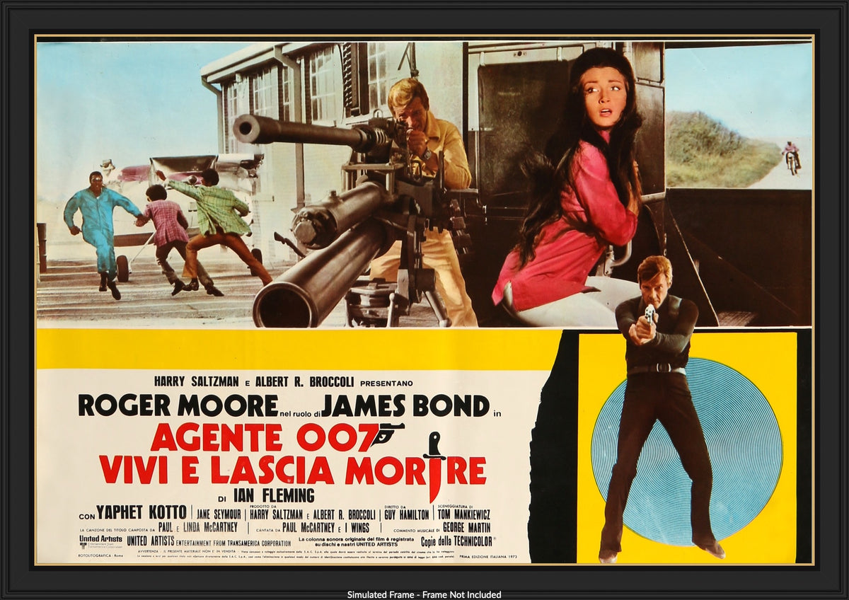 Live and Let Die (1973) original movie poster for sale at Original Film Art - Vintage Movie Posters