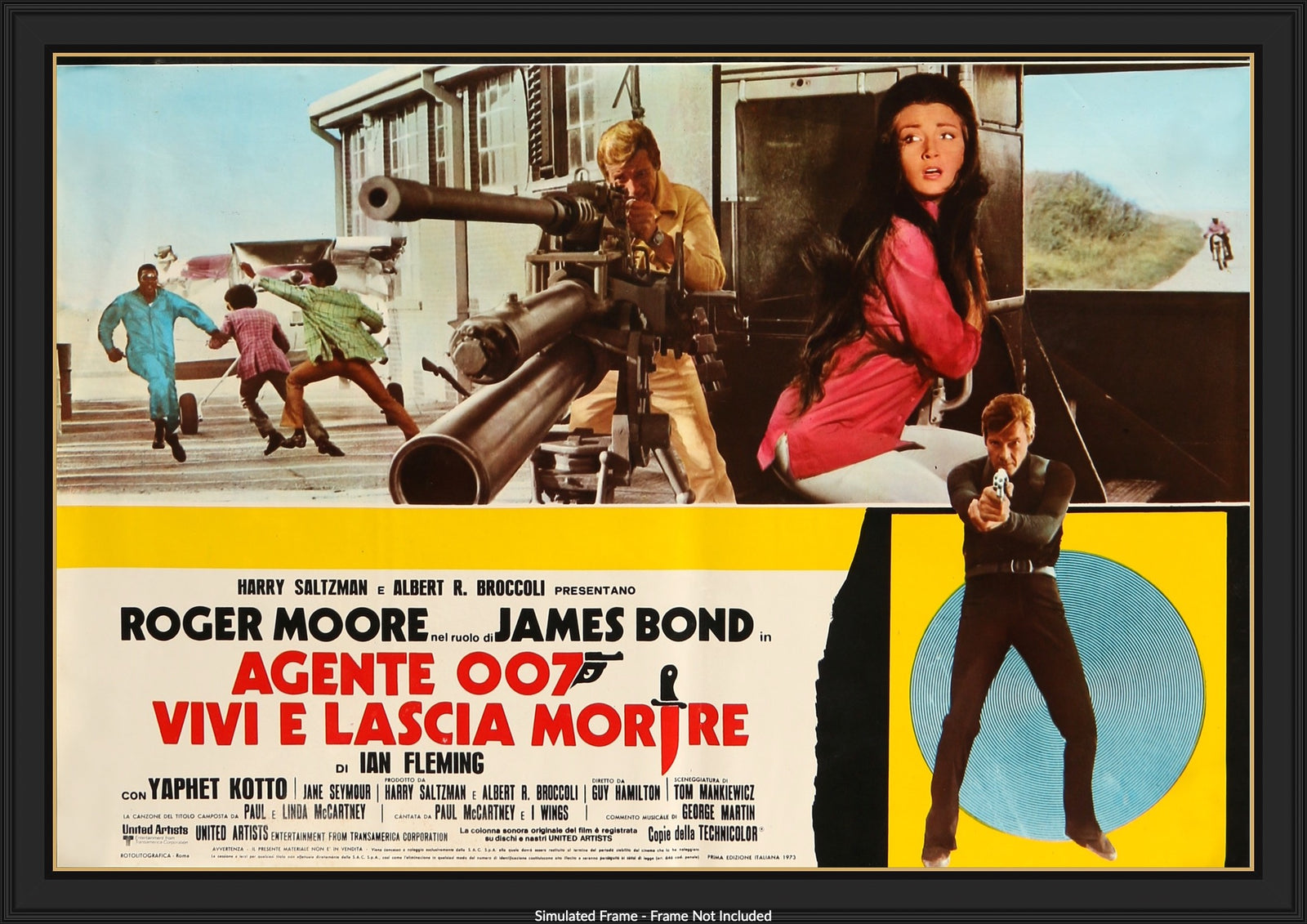 Live and Let Die (1973) original movie poster for sale at Original Film Art - Vintage Movie Posters