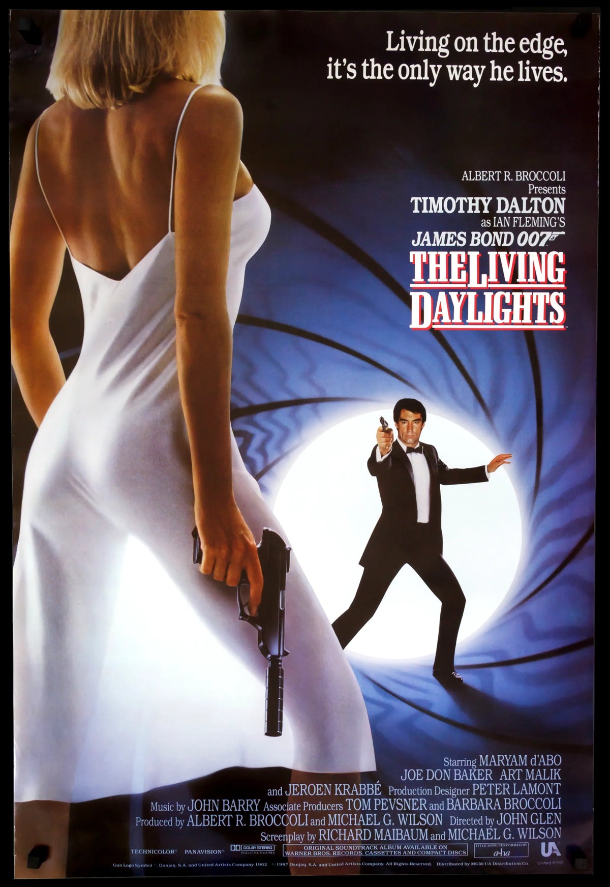 Living Daylights (1987) original movie poster for sale at Original Film Art - Vintage Movie Posters
