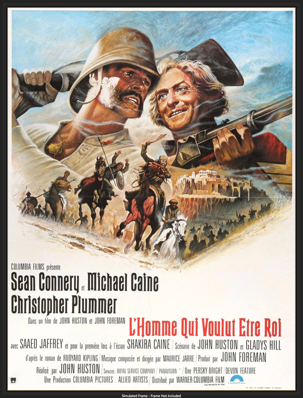 Man Who Would Be King (1975) original movie poster for sale at Original Film Art - Vintage Movie Posters