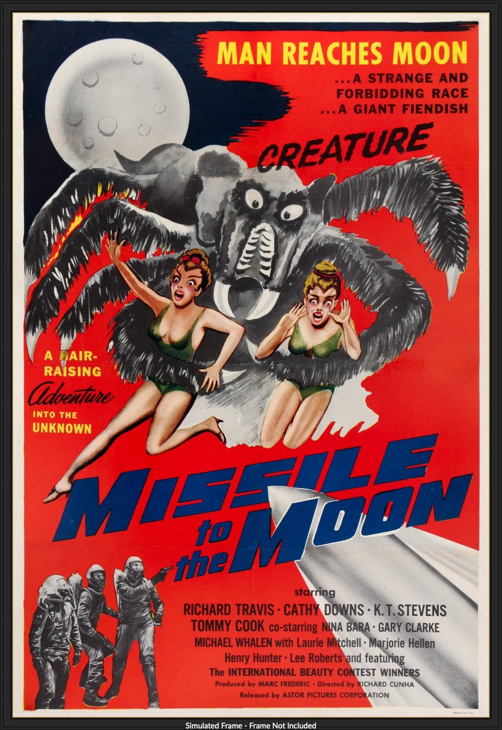 Missile to the Moon (1959) original movie poster for sale at Original Film Art - Vintage Movie Posters