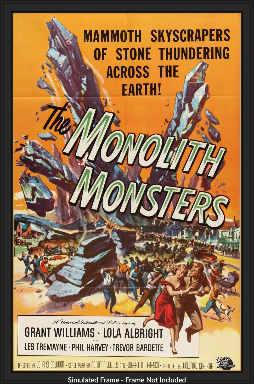 Monolith Monsters (1957) original movie poster for sale at Original Film Art - Vintage Movie Posters
