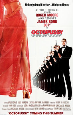 Octopussy (1983) original movie poster for sale at Original Film Art - Vintage Movie Posters