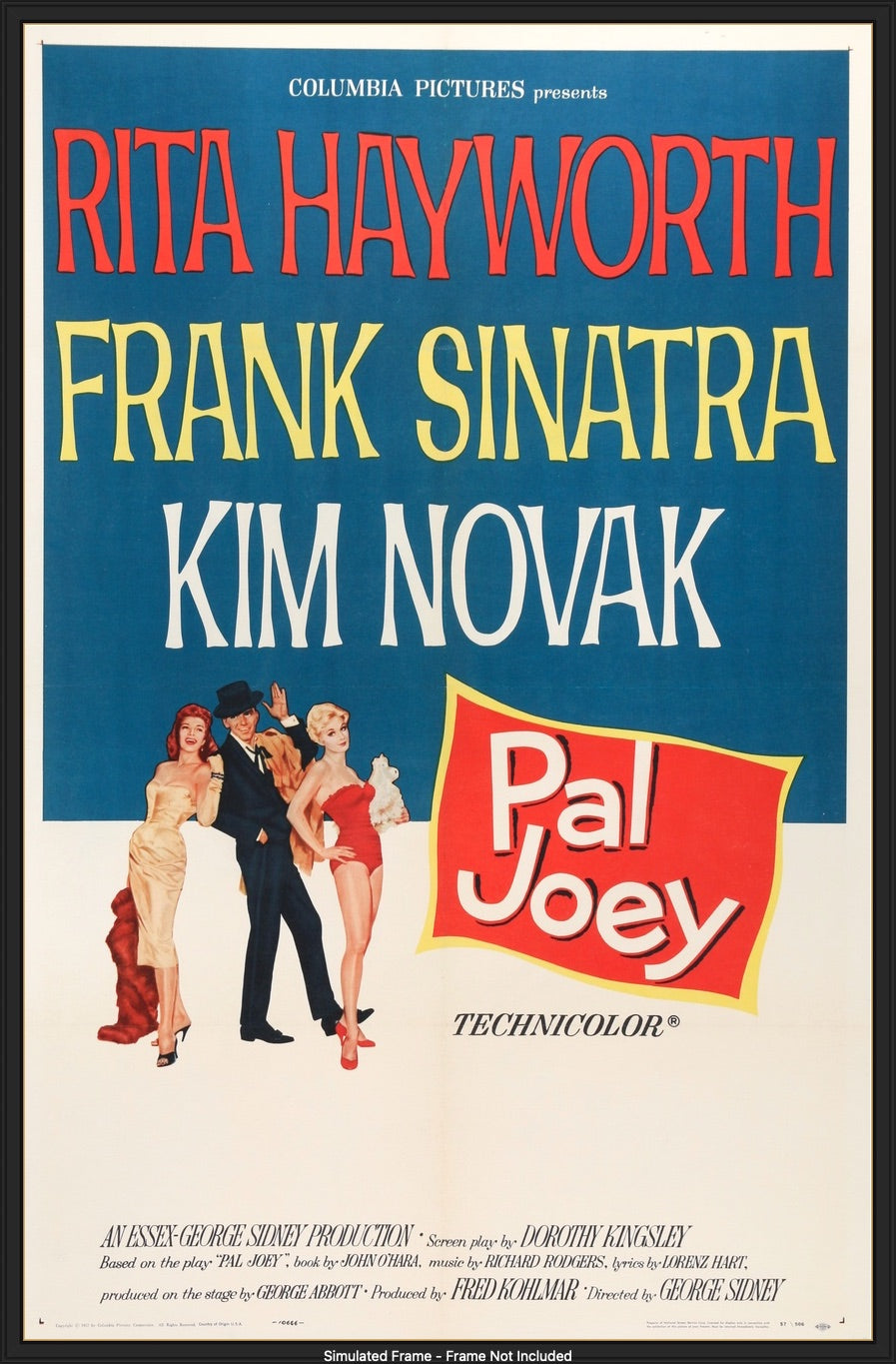 Pal Joey (1957) original movie poster for sale at Original Film Art - Vintage Movie Posters