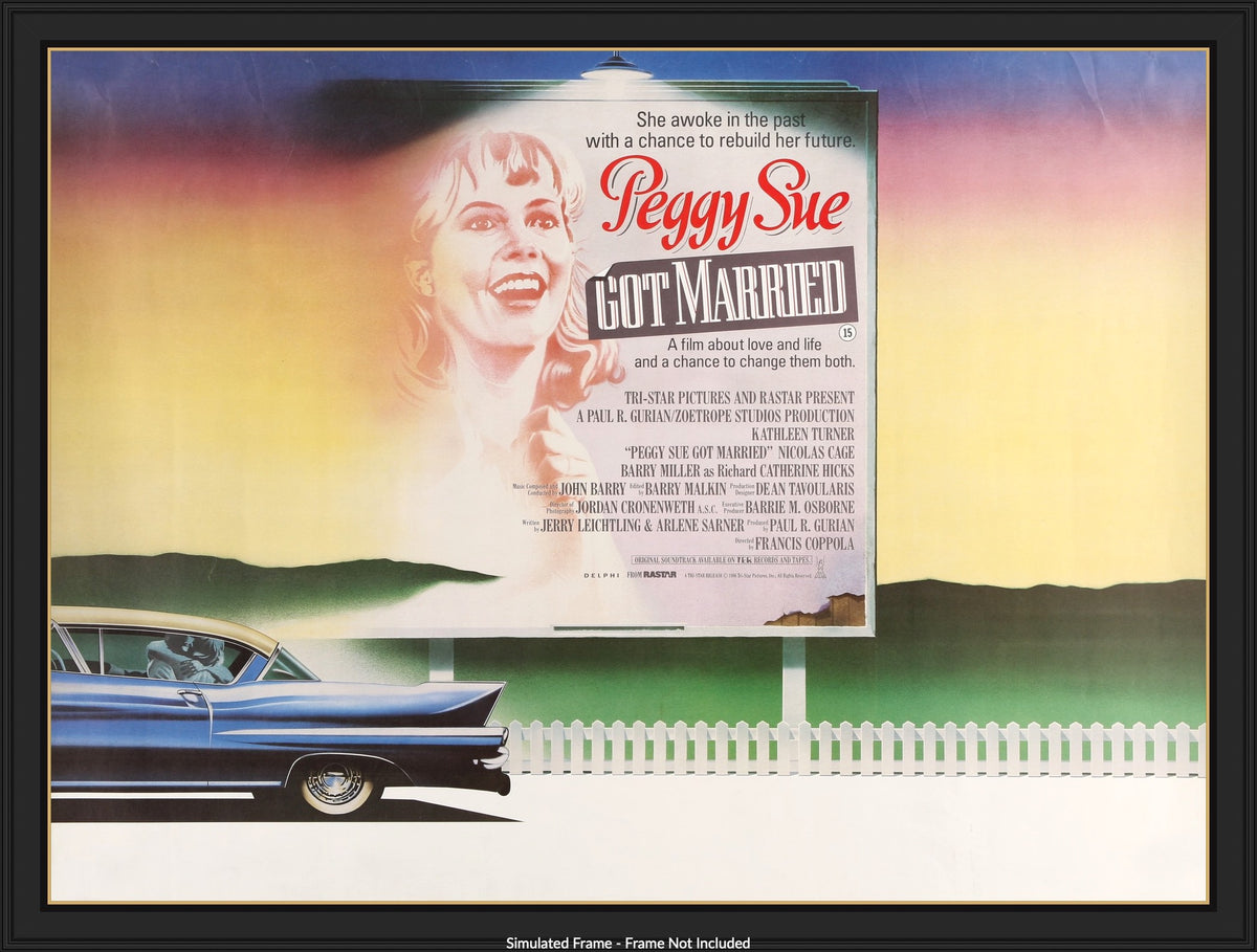 Peggy Sue Got Married (1986) original movie poster for sale at Original Film Art - Vintage Movie Posters