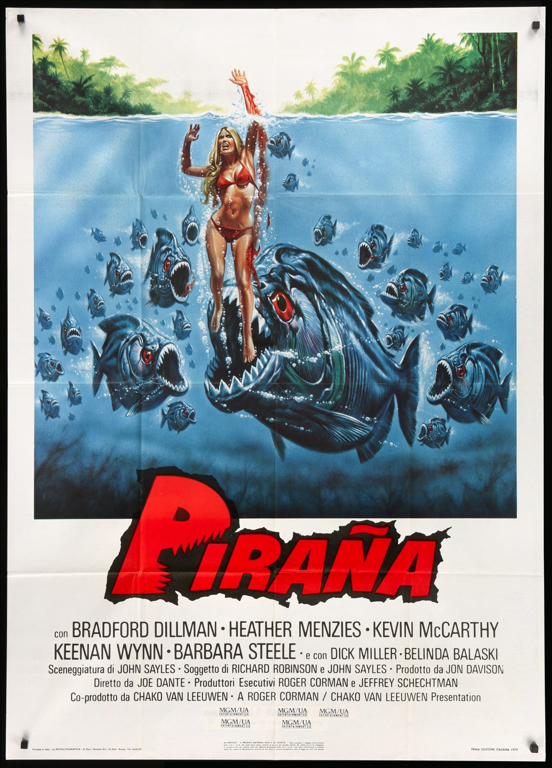 Piranha (1978) original movie poster for sale at Original Film Art