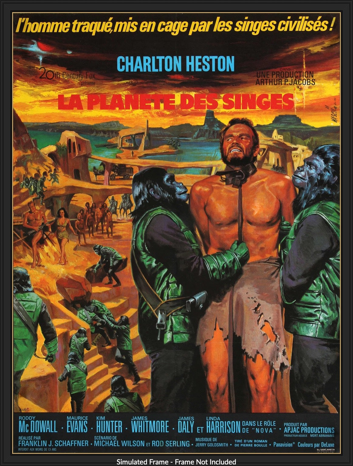 Planet of the Apes (1968) original movie poster for sale at Original Film Art - Vintage Movie Posters