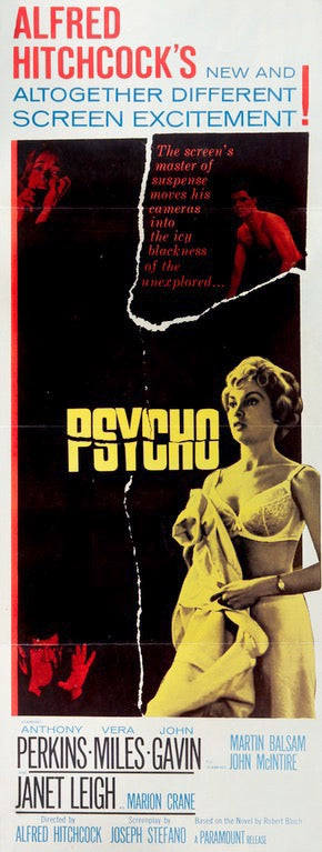 Psycho (1960) original movie poster for sale at Original Film Art - Vintage Movie Posters