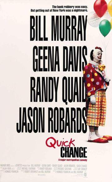 Quick Change (1990) original movie poster for sale at Original Film Art - Vintage Movie Posters
