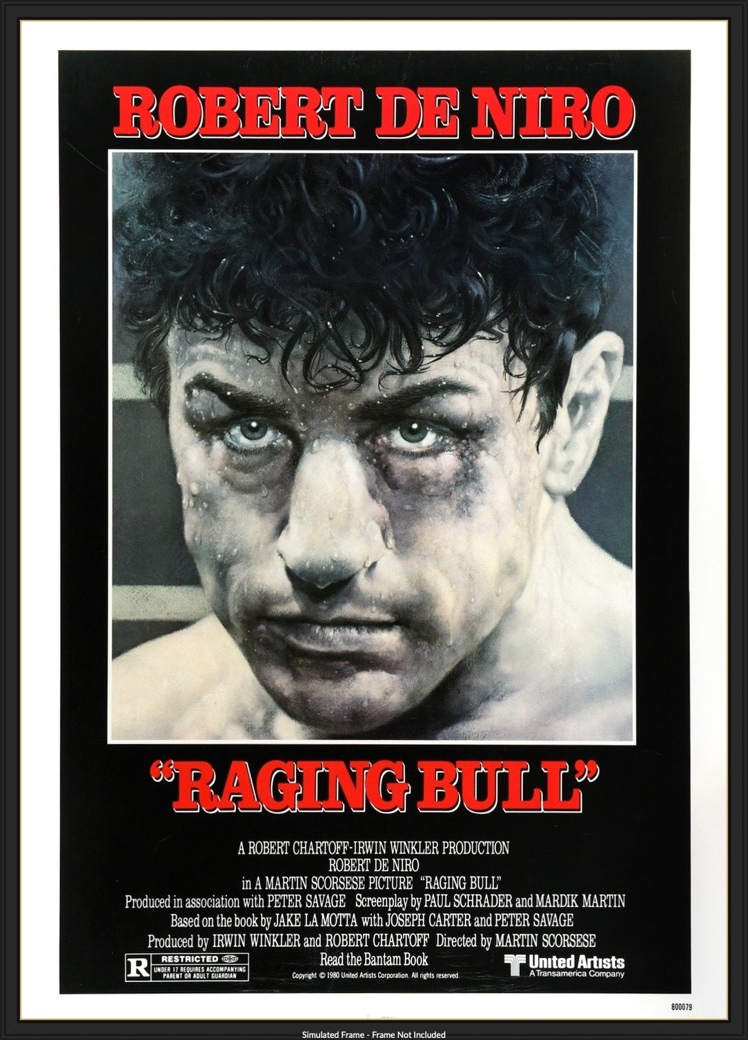 Raging Bull (1980) original movie poster for sale at Original Film Art - Vintage Movie Posters