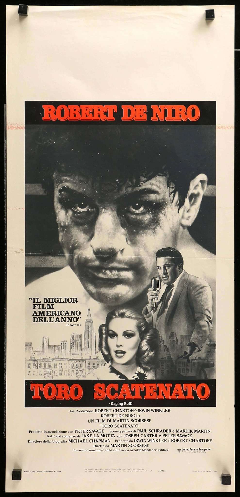 Raging Bull (1980) original movie poster for sale at Original Film Art - Vintage Movie Posters