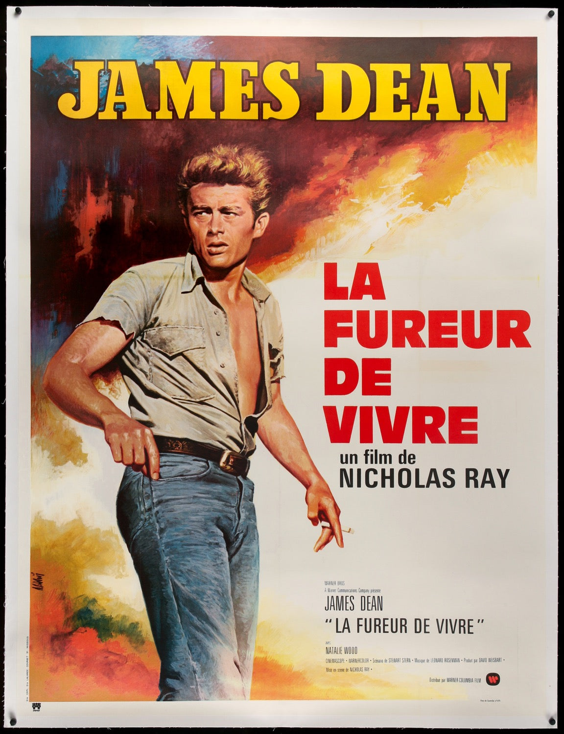 Rebel Without a Cause (1955) original movie poster for sale at Original Film Art - Vintage Movie Posters