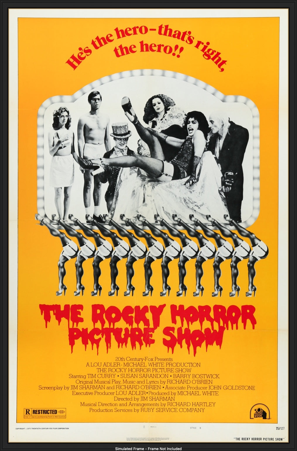 Rocky Horror Picture Show (1975) original movie poster for sale at Original Film Art - Vintage Movie Posters